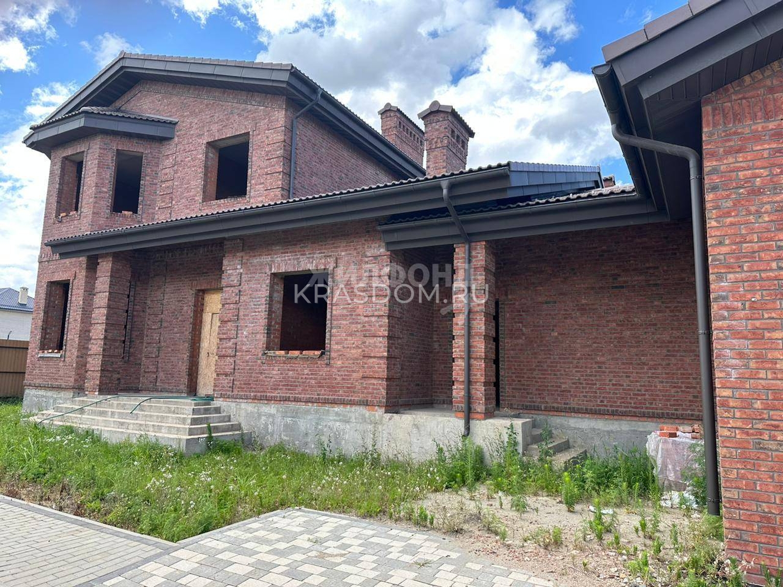 Продам дом Прикубанский Краснодар, 6 соток, 304.7 кв.м монолит-кирпич -  КРАСДОМ, объявление 120476