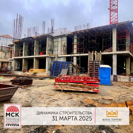 Ход строительства 3 апреля 2025
