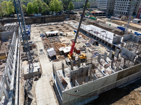 Ход строительства 25 апреля 2025