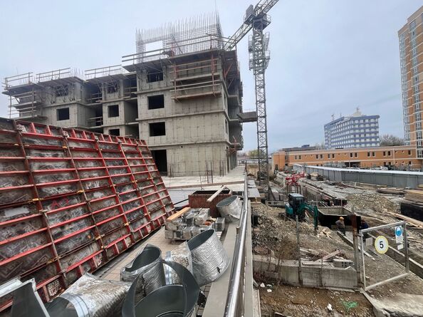 Ход строительства 2 апреля 2025