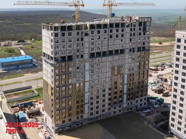 Ход строительства 28 апреля 2025