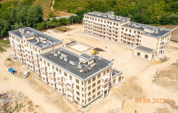 Ход строительства 1 августа 2022