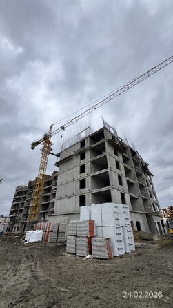 Ход строительства 25 февраля 2026