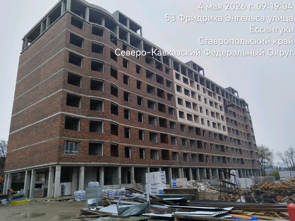 Ход строительства 4 мая 2026