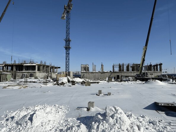 Ход строительства 3 февраля 2026
