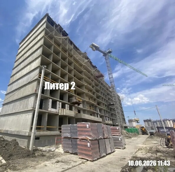 Ход строительства 23 июня 2026