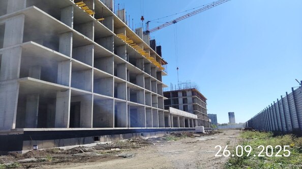Ход строительства 26 сентября 2025