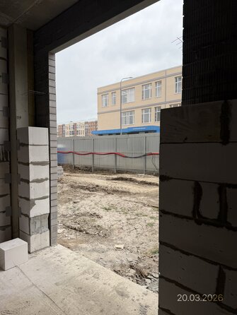 Ход строительства 23 марта 2026