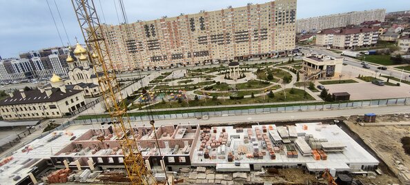 Ход строительства 4 апреля 2025