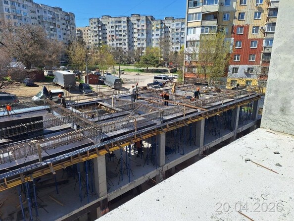 Ход строительства 22 апреля 2026