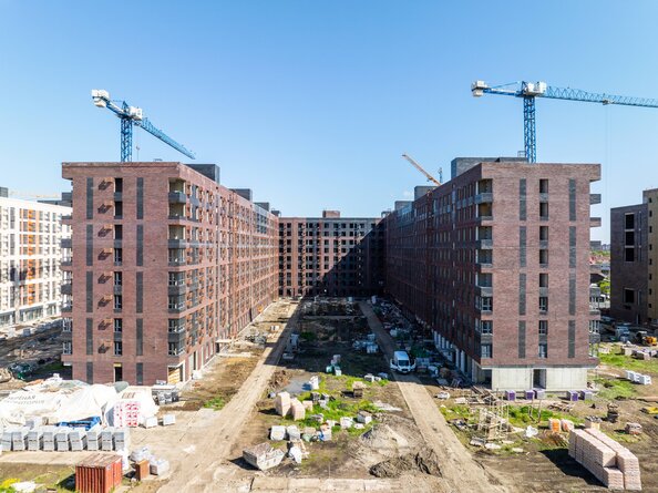 Ход строительства 29 апреля 2025