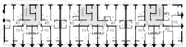 Планировка 2-комн 79,47 м²