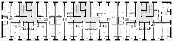 Планировка 2-комн 79,47 м²