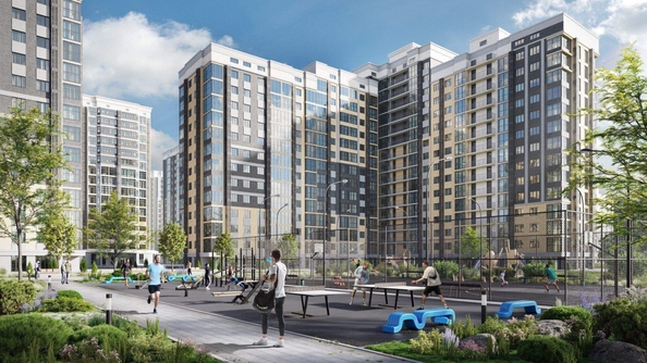 
  Продается 2-комн. квартира 57.01 м², в ЖК Долина, литер 1. Фото 1.