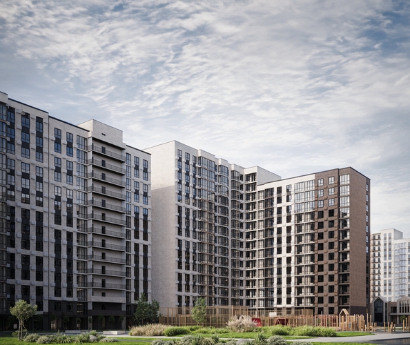 
  Продается 2-комн. квартира 55.89 м², в ЖК Горные высоты, литер 5.1. Фото 3.