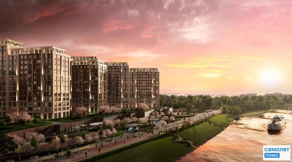 
  Продается 3-комн. квартира 63.5 м², в ЖК Green Apple (Грин эпл), блок 1. Фото 1.