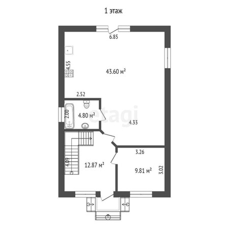 
   Продам дом, 146 м², Новая Адыгея

. Фото 13.