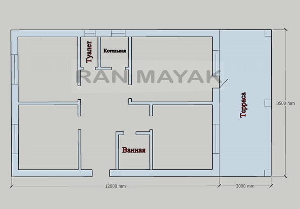 
   Продам дом, 83.1 м², Краснооктябрьский

. Фото 2.