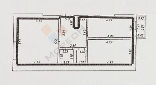 
   Продам 2-комнатную, 68.4 м², Сахалинская ул, 10

. Фото 19.