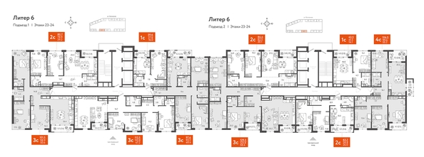 
   Продам 3-комнатную, 97.6 м², Колхозная ул, 5/2 к3

. Фото 1.