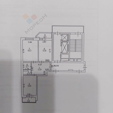 
   Продам 2-комнатную, 60 м², Восточно-Кругликовская ул, 22/2

. Фото 15.