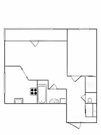 
   Продам 2-комнатную, 49.6 м², Изумрудная ул, 40А

. Фото 12.