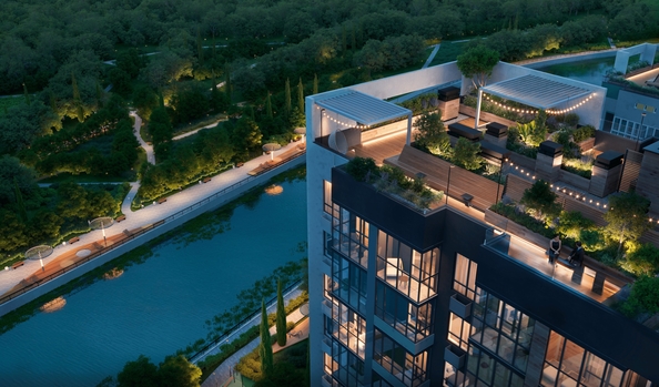 
  Продается 2-комн. квартира, 44.4 м², ЖК Лестория, дом 2
. Фото 9.