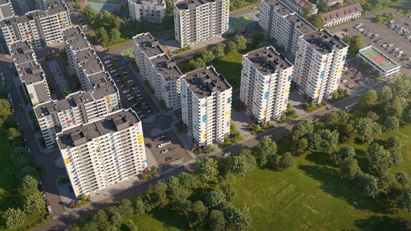 
   Продам 1-комнатную, 44.1 м², Даниила Смоляна ул, 65к2

. Фото 2.