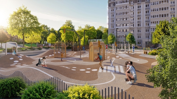 
  Продается 3-комн. квартира 72.5 м², в ЖК Облака-3, дом 1. Фото 4.