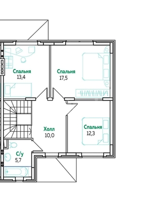 
   Продам таунхаус, 130.3 м², Краснодар

. Фото 16.