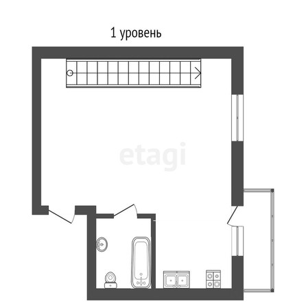 
   Продам 3-комнатную, 80 м², Крылатская ул, 11

. Фото 9.