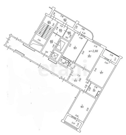 
   Продам 3-комнатную, 99.9 м², Кожевенная ул, 22

. Фото 22.