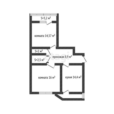 
   Продам 2-комнатную, 61.2 м², Восточно-Кругликовская ул, 28/1

. Фото 10.