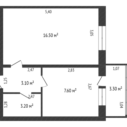 
   Продам 1-комнатную, 37.8 м², Зеленоградская ул, 38

. Фото 8.