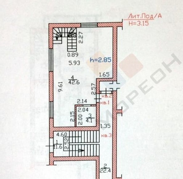 
   Продам 3-комнатную, 110 м², Агрохимическая ул, 86

. Фото 31.