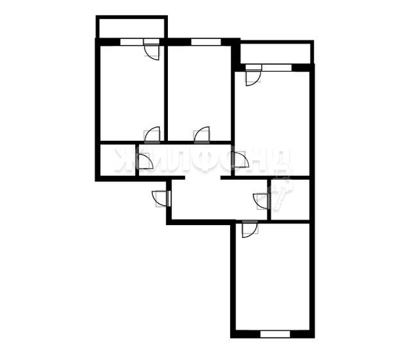 
   Продам 3-комнатную, 81.1 м², Карякина ул, 29

. Фото 2.