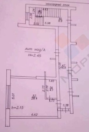 
   Продам 1-комнатную, 53 м², Шаляпина Ф.И. ул, 33/1литА

. Фото 14.