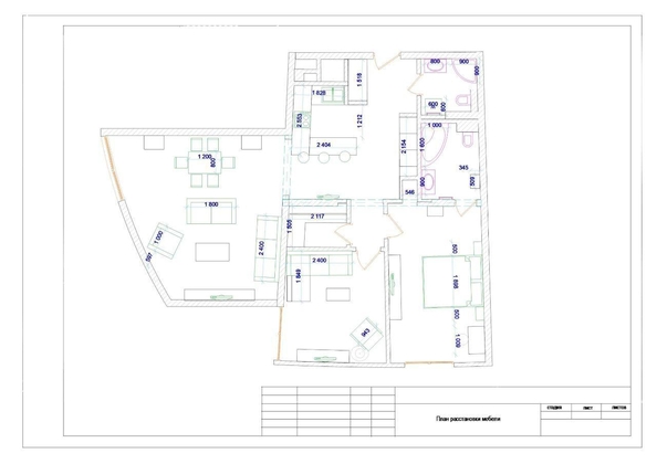 
  Продается 3-комн. квартира, 104 м², Крымская ул, д. 3
. Фото 43.