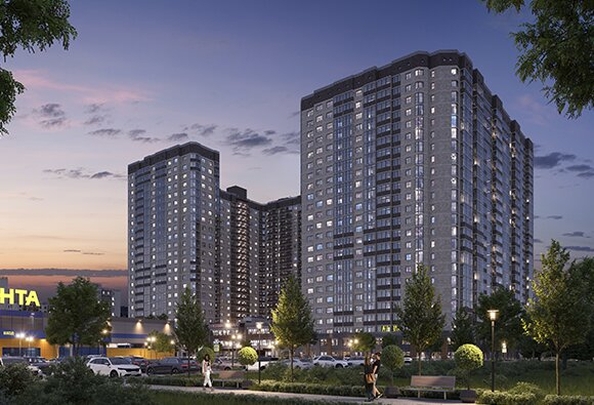 
   Продам 2-комнатную, 53.51 м², Гулливер, литера 3

. Фото 2.