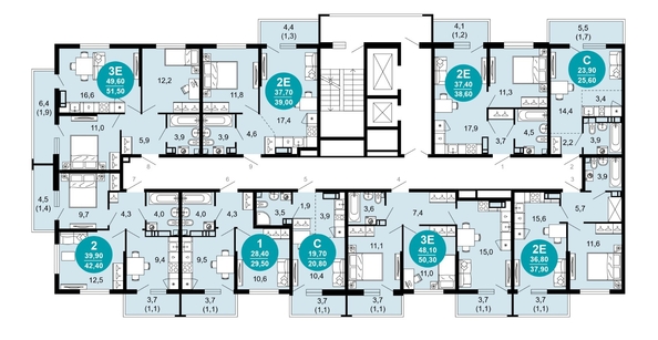 
   Продам 3-комнатную, 77.7 м², Искры ул, 66/10

. Фото 37.