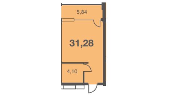 
   Продам 1-комнатную, 31.28 м², Старошоссейная ул, 5к8

. Фото 2.