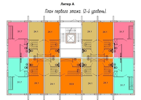 
   Продам 1-комнатную, 34.6 м², Львовская ул, 74А

. Фото 18.