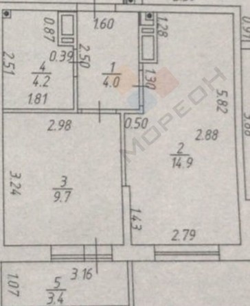 
   Продам 1-комнатную, 36.2 м², Героя Ростовского ул, 8к1

. Фото 7.