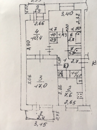 
   Продам 3-комнатную, 63 м², Ленина ул, 163

. Фото 20.