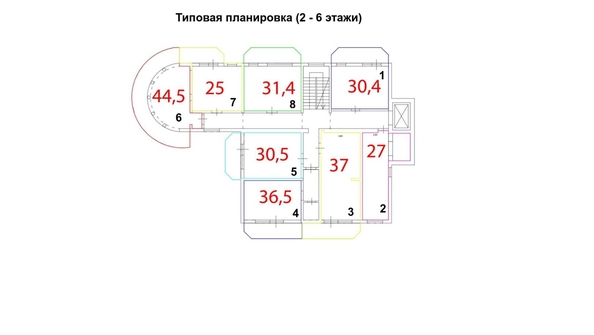 
   Продам 1-комнатную, 30.5 м², Багратиона ул, 2Д

. Фото 9.