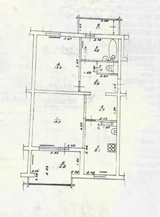 
   Продам 2-комнатную, 59 м², Вишневая ул, 18

. Фото 11.