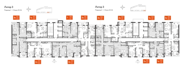 
   Продам 2-комнатную, 78.6 м², Колхозная ул, 5/2 к4

. Фото 1.