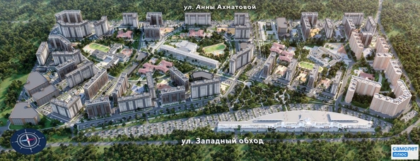 
   Продам 2-комнатную, 53.7 м², Марины Цветаевой ул, 7 к2

. Фото 2.