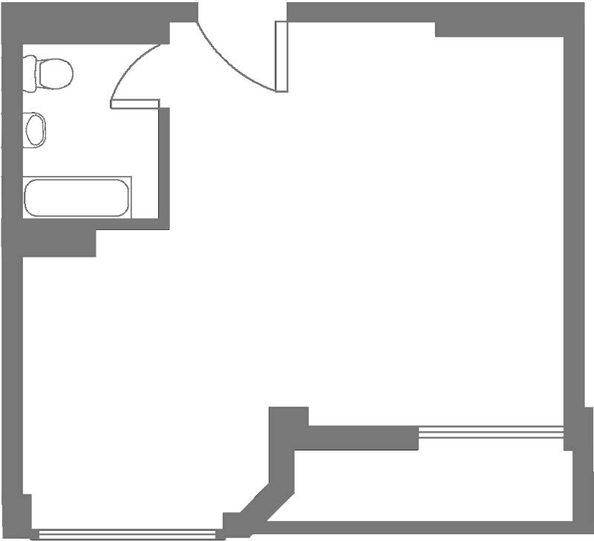 
   Продам 1-комнатную, 30.3 м², Полтавская ул, 21А

. Фото 2.