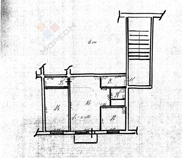 
   Продам 2-комнатную, 45.2 м², Тургенева ул, 112

. Фото 15.